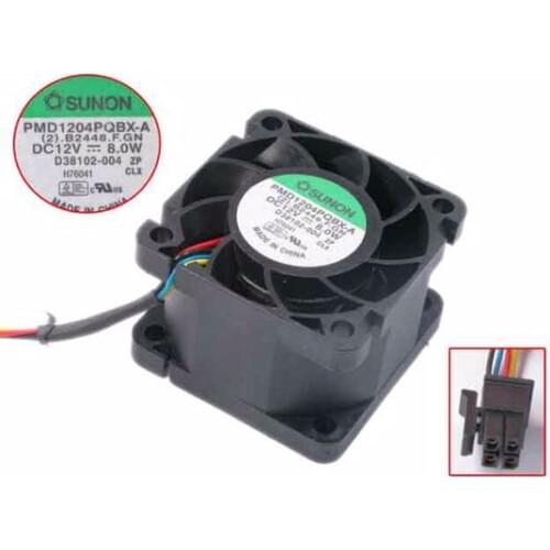 SUNON PMD1204PQBX-A (2).B2448.F.GN DC 12V 8.0A 40X40X28mm Server Cooling Fan