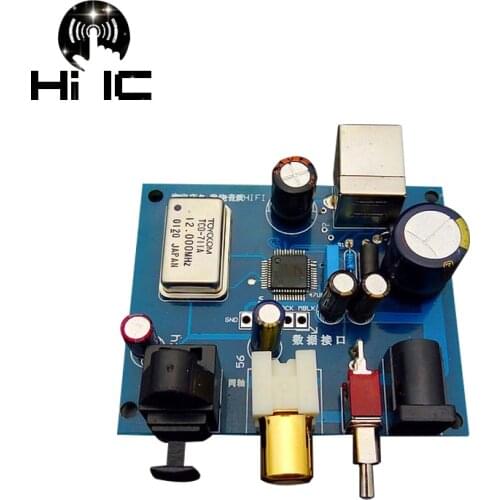 USB 5.1 Input to I2S IIS Coaxial Optical For Decoder DAC Amplifier CD
