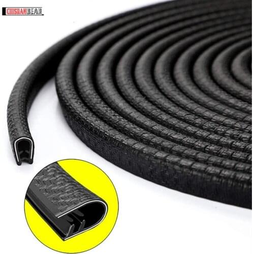 Car Protection Door Edge Clips Door Edge Guards U Shape Edge Trim Rubber Seal Protector Car Protection Door Edge Fit