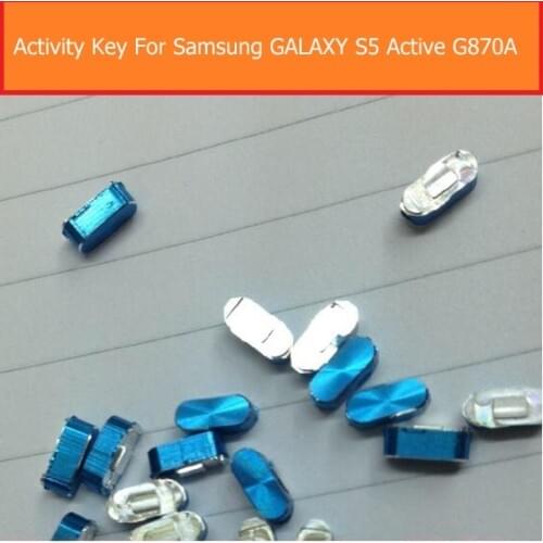 100% Original Activity button for Samsung Galaxy s5 active G870 Activity keypads cell phone replacement parts in stock