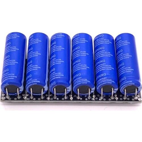 6 pçs/set Novo pequeno módulo 16V1F 16V1.6F 16V2F Fara módulo capacitor supercapacitor 2.7V10F
