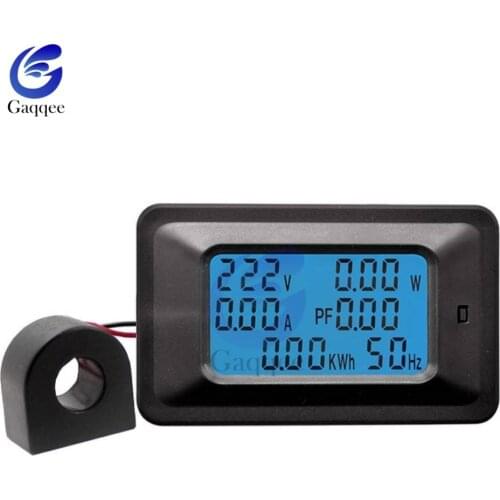 AC 5KW 85V~250V 220V Digital Voltage Meters indicator Power Energy Voltmeter Ammeter Current Amps Volt Wattmeter Tester Detector