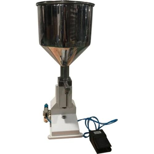 Free Shipping High Quality Economic Small Liquid & Cream Pneumatic Filling Machine (5-50ml) (manual paste filling machine)