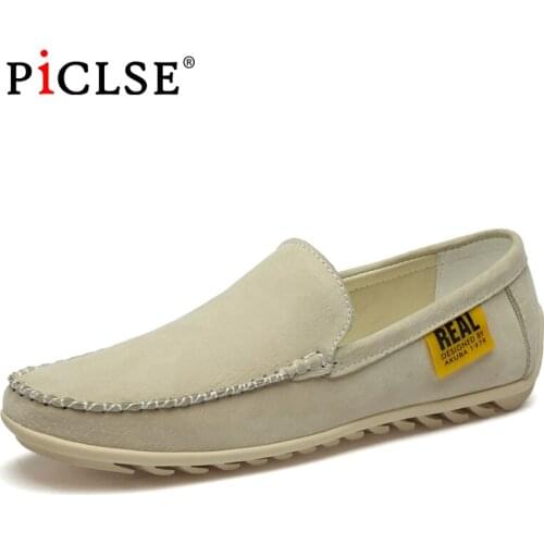 Large Size 46 Genuine Leather Shoes Men Loafers Breathable Casual Driving shoes Moccasins Man Footwear zapatos hombre