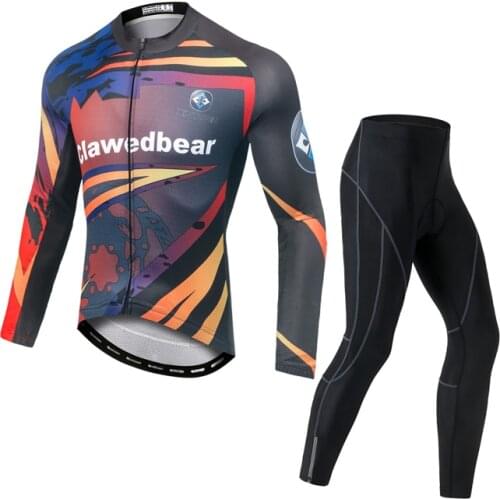 YOCENE Men Spring Autumn Jersey Bike Shirt Long Sleeve Racing Team Cycling Top Bicycle Cycling Wear