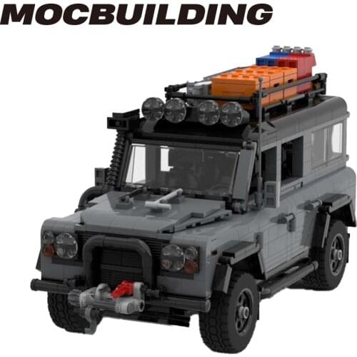 MOC off-road vehicle model building blocks assembling building blocks kids toy gift SUV Land Rover Defender 110 Expedition