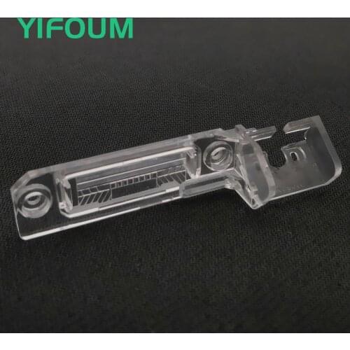YIFOUM Car Rear View Camera Bracket License Plate Light For Volkswagen Magotan Polo Bora Touran Golf Passat CC Caddy Multivan T5