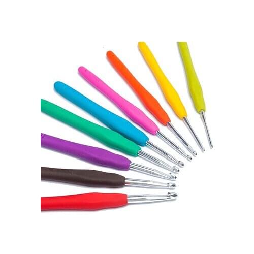 1PC Hooks Needles Sewing Tools Sewing Needles Knitting Needles Weave Sewing Tools Crochet Hooks Knit Aluminium 1PC Craft Yarn