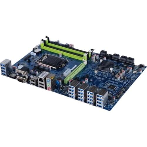 ATX 18719 Motherboard H87/Z87 chipset 2*COM interface 82583V 1000MB LAN