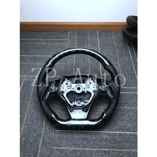 Customizable steering wheel for Toyota CHR, forged leather, nappa leather, Alcantara, carbon fiber steering wheel