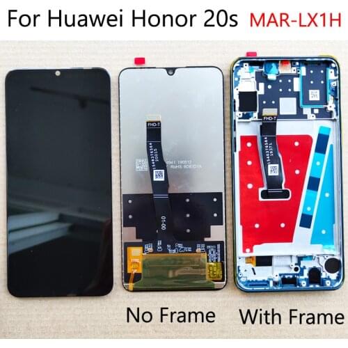 Original 6.15 inch For Huawei honor 20s MAR-LX1H LCD Display Screen Touch Screen Digitizer Assembly Replacement