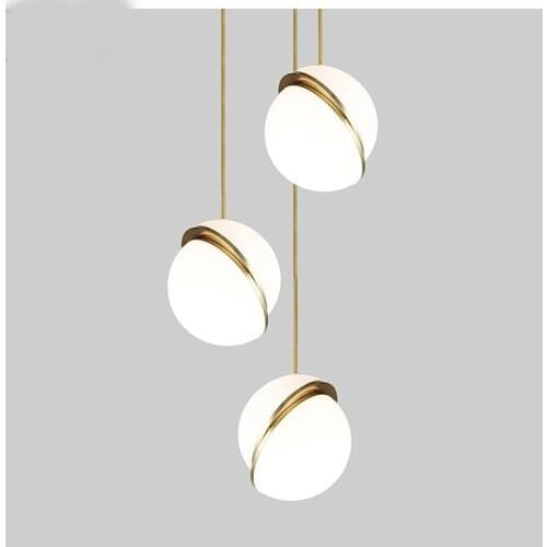 Modern освещение в помещении lustres para quarto led wall moon lamp ventilador de techo avizeler lampes suspendues