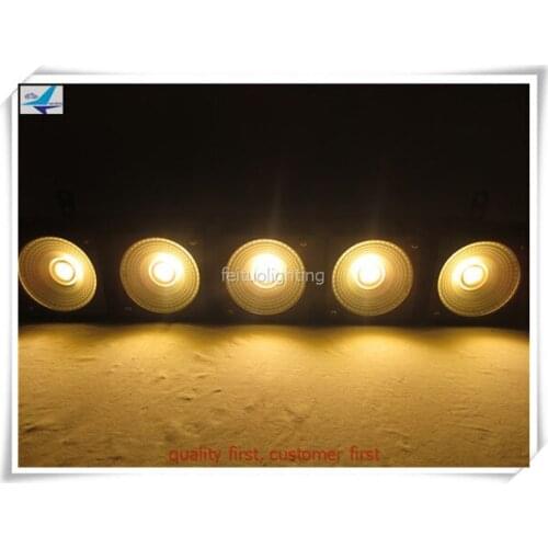 Free shipping 5x30w warm white led blinder light 5 eyes 30w matrix limitless dmx512 stage bar disco light wedding dance wash