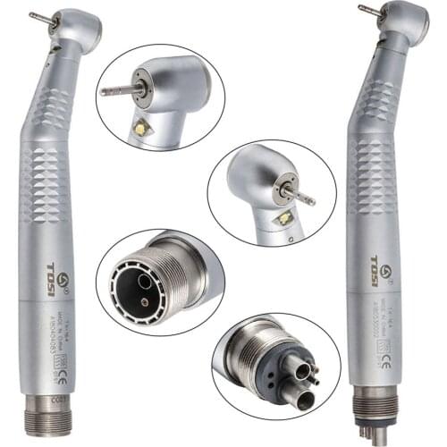 TOSI Dental LED High Speed Handpiece Self-powered Air Turbine E-generator Dental Handpiece SU/TU TX-164 2Holes/4Holes Original