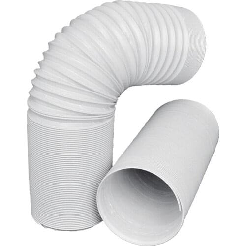 2m Universal Flexible Air Conditioner Exhaust Hose Vent Tube 13cm Diameter Duct Extension Pipe Portable