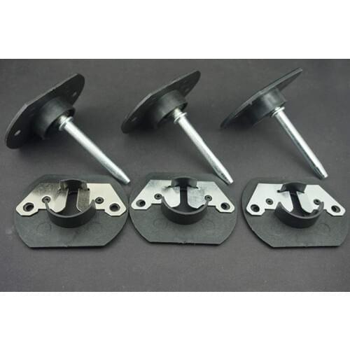 Pack of 3 Sets) Universal Sectional Sofa Chair Couches Bed Interlocking Furniture Connector,Pin Buckle Style