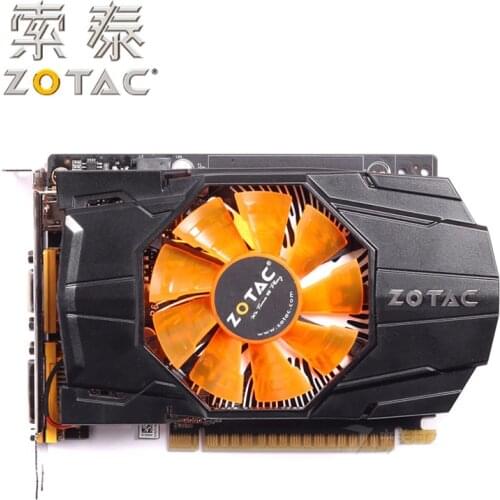 ZOTAC GTX GT740-1GD5 Video Card GDDR5 128Bit Graphics Card GeForce GT740 1GB GK107 Map For NVIDIA GT700 5000MHz GTX 750 Used