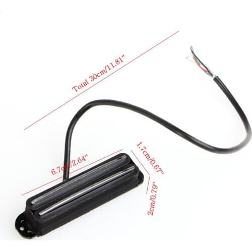 1x Dual Humbucker Rail Electric Guitar Neck Pickup for strat Hot