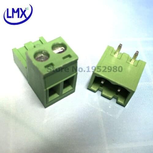 20 Set 5.08MM Pitch PCB Pluggable Terminal Block Connector 11P 12P Right Angle Seal KF2EDGK Green