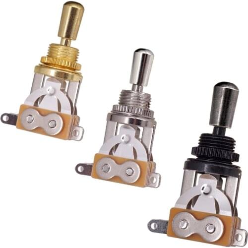 3 Way Electric Guitar Selector Guitar Part Pickup Portable Brass Switch Lightweight Toggle Music Elements for LP EPI
