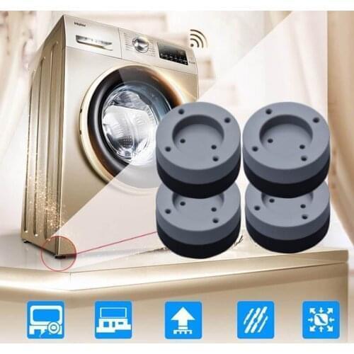 Anti-slip And Noise-reducing Washing Machine Rubber Chair Floor Protector Non-slip Feet Cover Cabinet Bottom Pads Funiture Legs