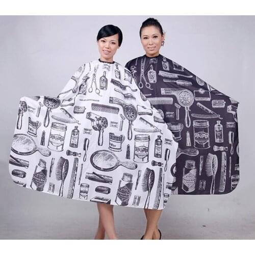 Free shipping Hair Cut Cutting Salon Stylist Cape Nylon Barber Cloth large hair cape