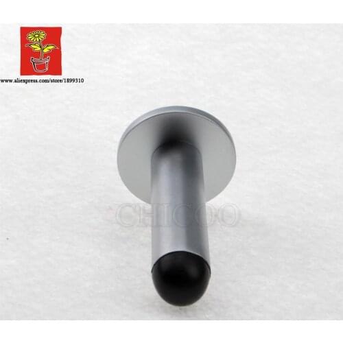 CHICOO Newly Arrived Wall Mounted Door Decoration Zinc Alloy Wooden Door Stopper Rubber Glass Door Stopper