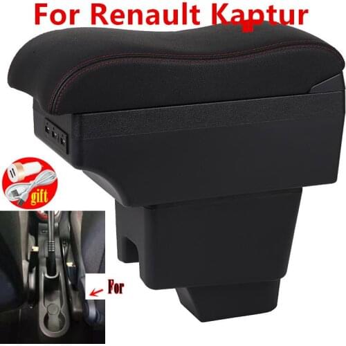 For Renault Kaptur Armrest KAPTUR Retrofit parts dedicated Car Armrest box Center Storage box car accessories Interior