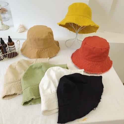 Summer Foldable WomenS Bucket Hats Multicolor Cotton Big Brim Sun Hat Unisex Bob Hip Hop Gorros Caps Men Outdoor Panama Cap