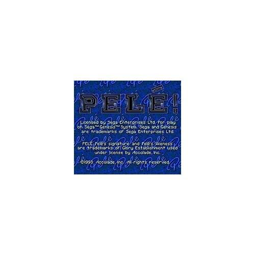 Pele 16 bit MD Game Card For Sega Mega Drive For SEGA Genesis