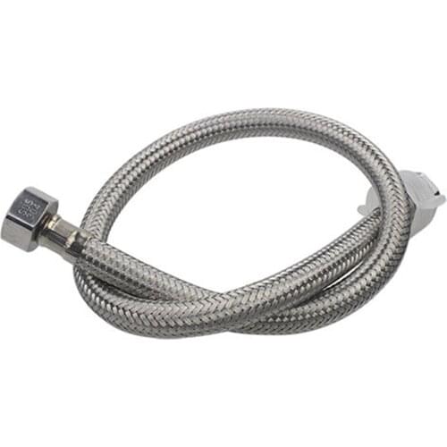 Stainless Steel Braided Pipe 4 Points Explosion-proof Toilet Faucet Water Heater High Pressure Hose Cold And Hot Water Inlet Hos