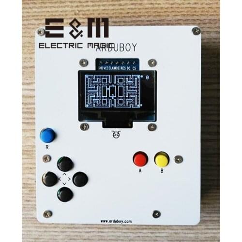 Arduboy Open Source Programmable Handheld Game Console DIY Kit with duino Leonardo Driver Battery USB Nostalgic