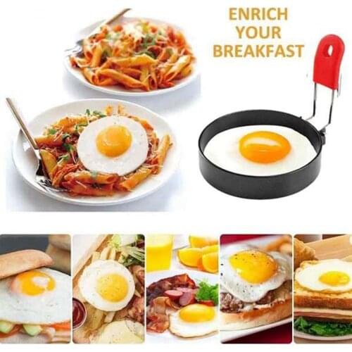 Nonstick Egg Rings for Frying or Shaping Eggs for Cooking Breakfast Omelette Egg McMuffin Sandwiches Maker Pancake Mold