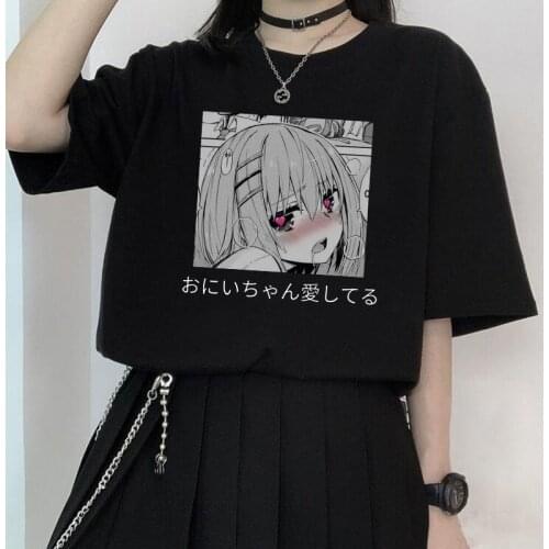 Summer Gothic clothing Sexy Female Printed Women T-shirt Punk Dark Grunge Streetwear Ladies Top Gothic Tshirts Harajuku Clothes