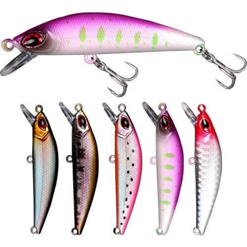 1pcs Jerkbaits Fishing lures 65mm 8g Sinking Minnow lure High Quality Hard Baits Good Action Wobblers Fishing Accessories