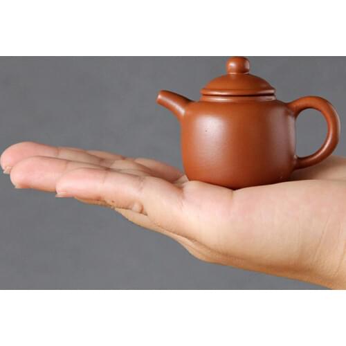 15ml-30ml Ceramics Clay Finger Teapot Tea Pet Small Pocket Tea Set Ornaments Boutique Tea Table Decoration