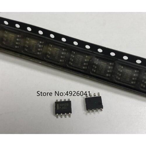 Aiboduo 50PCS UC3842B 3842B UC3842BD1R2G SOP8 SMD Original