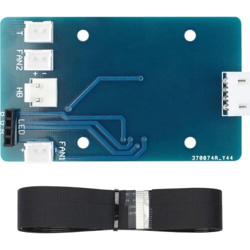 3D Printer Accessories Parts Hot End PCB Adapter Board + 24-pin Cable Kit for Artillery Sidewinder X1 LX0B