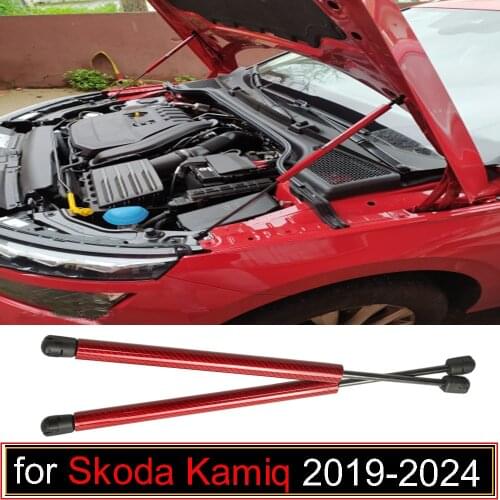 For Skoda Kamiq 2019-2022 Auto Front Hood Bonnet Modify Gas Struts Lift Support Shock Damper Absorber