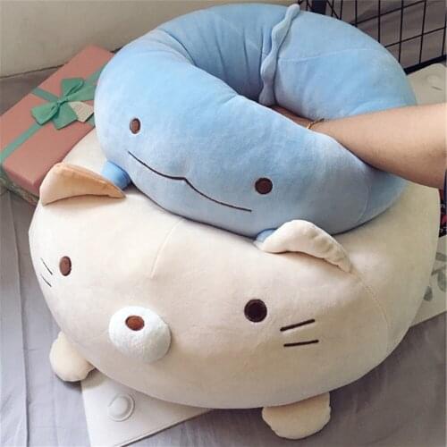 Fancytrader Cuddly Fat Cat Penguin Bear Plush Toys Super Soft Stuffed Animals Pillow Doll 4 Colors