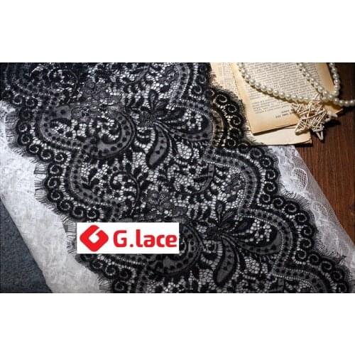 GLace 9m/lot 36cm wide European eyelash lace DIY dress skirt pendulum home textile decoration sewing accessoriesTX302