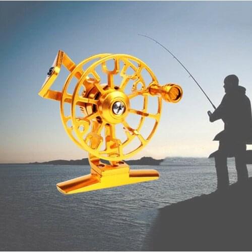 Fly Fishing Reel 1:1 Diameter 53mm Aluminum Right Hand durable comfortable strong Fishing Reel Wheel