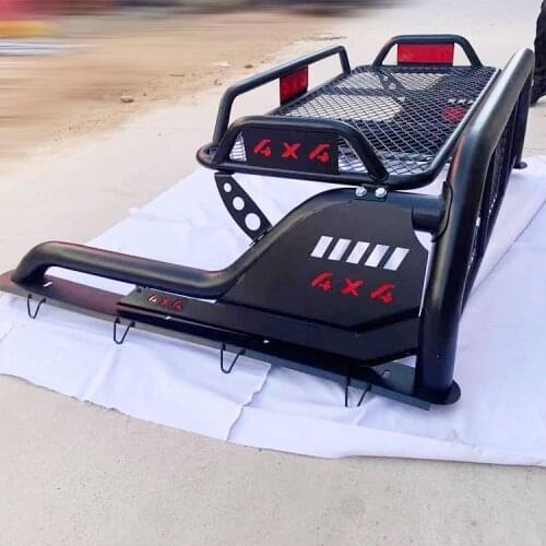 Suit For Dmax2021 Isuzu Gantry, Dakarimeiling Topeka Refitting Guardrail with Basket Prevent Rolling