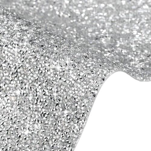 24*40Cm Diy Sheet Crystal Glass Diamond And Colorful Resin Rhinestone Sticker Hotfix/Self Adhesive Car Cosmetic Table Decoration