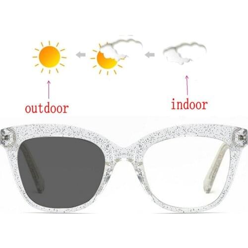 Metal Women Men Nearsighted Glasses For Student Oval Photochromic Short-sight Eyewear myopes Lunettes 0 -0.5 -1.0 -1.5 NX