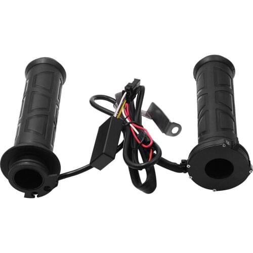 AUTO Black 7/8" motos Motorcycle handlebar Electric Hot Heated Grips Handle Handlebar Warmer manillar motocicleta hot sale