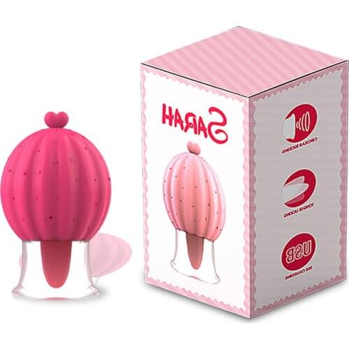 Lick Tongue Clitoral Stimulation Vibrator G Spot Pussy Massage Female Masturbator Waterproof Nipple Sucker Sex Toys For Women