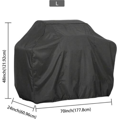 2021 New BBQ Cover Outdoor Dust Waterproof Weber Heavy Duty Grill Cover Rain Protective