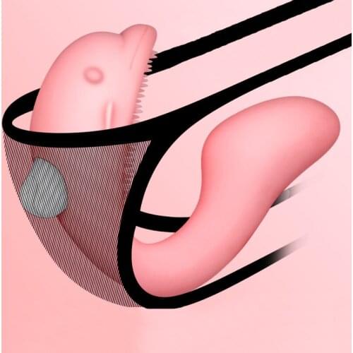 Sex Wearable Whale Dildo Vibrator Adult Sex Toys for Women G Spot Clitoris Stimulator Wireless Remote Control Vibrator Panties