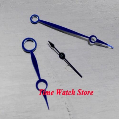 Parnis Blue watch hand fit for 6497 6498 ST36 serial hand winding movement H12